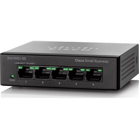 Cisco SG110D-05 Unmanaged L2 Switch με 5 Θύρες Gigabit (1Gbps) Ethernet Cisco SG110D-05 Unmanaged L2 Switch με 5 Θύρες Gigabit (1Gbps) Ethernet
