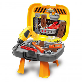 Παιχνίδι Πάγκος Εργασίας Βαλιτσάκι 2 Σε 1 - 37 τμχ.