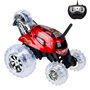 Τηλεκατευθυνόμενο Όχημα Μπαταρίας Monster Spinner Κόκκινο με Φως