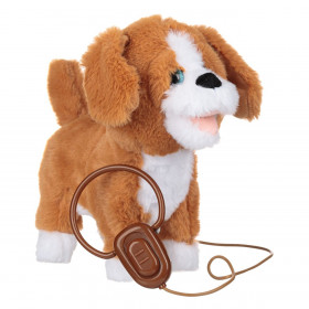 Σκυλάκι Μηχανικό με Λουρί Κίνηση &amp Ήχο