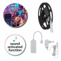 Ταινία Αυτοκόλλητη Smart LED Strip Πολύχρωμη 6W WiFi (RGBW) - 1m