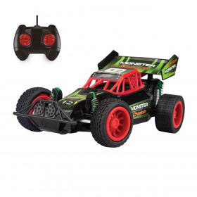 Τηλεκατευθυνόμενο Όχημα Buggy Μαύρο Πράσινο 1:20 / 27 MHz