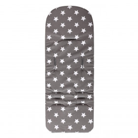 Στρώμα Παιδικού Καροτσιού Γκρι Αστέρια 33x2.5x84 cm