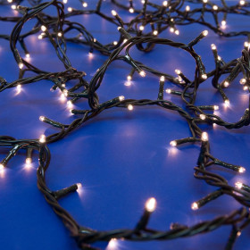 240 Λαμπάκια με Πρόγραμμα Εσωτερικού Χώρου 9.9 m - Λευκό Θερμό