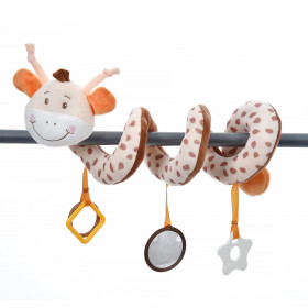 Παιχνίδι Κούνιας Σπιράλ Καμηλοπάρδαλη με Μασητικά 30cm