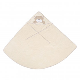 Μπουρνούζι Κάπα Βαμβακερή Μπεζ Αρκουδάκι 1x1 m Μπουρνούζι Κάπα Βαμβακερή Μπεζ Αρκουδάκι 1x1 m