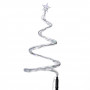 Χριστουγεννιάτικα Stick LED Μπαταρίας Δέντρα 35 cm Σπιράλ 4 m - Πολύχρωμα