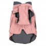 Μπουφάν Κατοικίδιου Powder Pink Γκρι Zipper