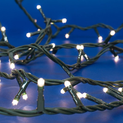 180 Λαμπάκια LED Επεκτεινόμενα Εσωτερικού Χώρου 6.9 m - Λευκό Θερμό