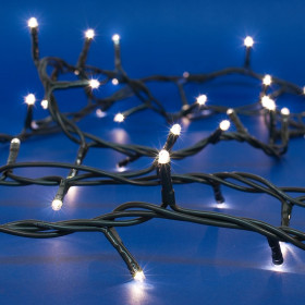 180 Λαμπάκια με Πρόγραμμα Εσωτερικού Χώρου 7.5 m - Λευκό Θερμό