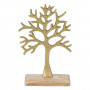 Επιτραπέζιο Διακοσμητικό Μεταλλικό Χρυσό Σφυρήλατο Δέντρο της Ζωής 27cm