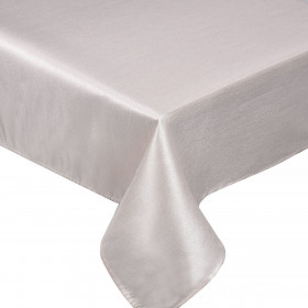 Χριστουγεννάτικο Διακοσμητικό Τραπεζομάντηλο Σαμπανί Γυαλιστερό 180x140cm