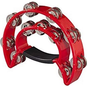 Peace TM-2B Κόκκινο Πλαστικό Ντέφι Χειρός με Διπλή Σειρά ΖίλιεςΚωδικός: TM-2B-RD  Peace TM-2B Κόκκινο Πλαστικό Ντέφι Χειρός με Διπλή Σειρά ΖίλιεςΚωδικός: TM-2B-RD