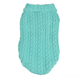 Πουλόβερ Κατοικιδίου Βεραμάν με Μανίκια Κυματιστό Σχέδιο