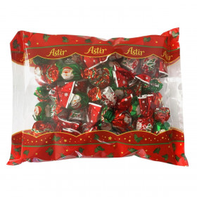 Χριστουγεννιάτικα Σοκολατάκια Γάλακτος με Πραλίνα Φουντουκιού 450g - Astir