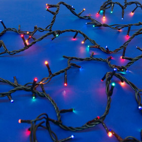 100 Λαμπάκια LED Με Πρόγραμμα Εσωτερικού Χώρου 5 m - Πολύχρωμα 100 Λαμπάκια LED Με Πρόγραμμα Εσωτερικού Χώρου 5 m - Πολύχρωμα