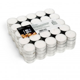 Κεριά Ρεσώ Λευκά 3.5x2.5cm - 100 τμχ.