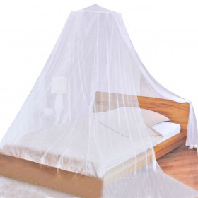 Κουνουπιέρα Διπλού Κρεβατιού Οροφής Λευκή 2.5 m