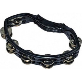 Natal Spirit Μαύρο Πλαστικό Ντέφι Χειρός με Διπλή Σειρά ΖίλιεςΚωδικός: NS102T  Natal Spirit Μαύρο Πλαστικό Ντέφι Χειρός με Διπλή Σειρά ΖίλιεςΚωδικός: NS102T