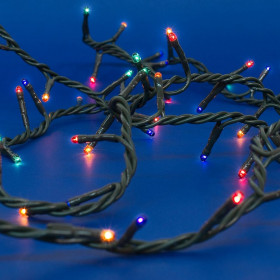 160 Λαμπάκια LED Επεκτεινόμενα 13 m - Πολύχρωμα