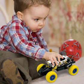 Όχημα Off Road Friction με Αμπορτισέρ &amp Κίτρινες Ρόδες 1:46