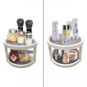 Περιστρεφόμενος Δίσκος Κουζίνας 2 Επιπέδων 25x15.7 cm