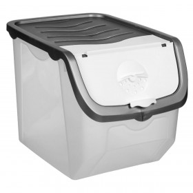 Δοχείο Αποθήκευσης Πλαστικό Καπάκι Με Άνοιγμα 12 lt.