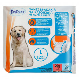 Πάνες Βρακάκια για Κατοικίδια (Large) - 12 τμχ. Πάνες Βρακάκια για Κατοικίδια (Large) - 12 τμχ.