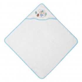 Μπουρνούζι Κάπα Βαμβακερή Μπεζ Αρκουδάκι 75x75 cm Μπουρνούζι Κάπα Βαμβακερή Μπεζ Αρκουδάκι 75x75 cm