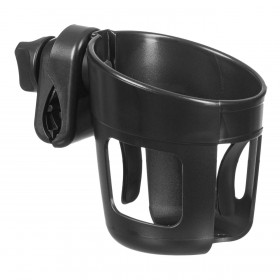 Ποτηροθήκη Καροτσιού Μαύρο 10.5x11.5x16 cm