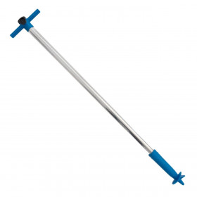 Βάση Ομπρέλας Κοντάρι Βίδα Αλουμίνιο Μπλε Χερούλι 98 cm