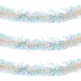 Χριστουγεννιάτικη Τρέσα Ολογραφικό Tinsel 3 m x 8 cm