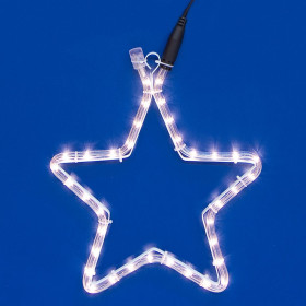 Φωτοσωλήνας Αστέρι Εσωτερικού Χώρου 23x28 cm