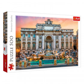 Παζλ Fontana Di Trevi (500 Κομμάτια) - Trefl Παζλ Fontana Di Trevi (500 Κομμάτια) - Trefl