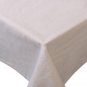 Τραπεζομάντηλο Υφασμάτινο Εκρού 140x180 cm