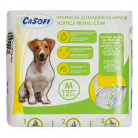 Πάνες Βρακάκια για Κατοικίδια (Medium) - 12 τμχ. Πάνες Βρακάκια για Κατοικίδια (Medium) - 12 τμχ.