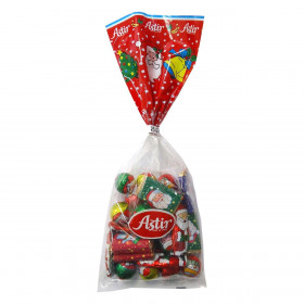 Χριστουγεννιάτικα Σοκολατάκια Γαλακτος &amp Πραλίνα Φουντουκιού 175g - Astir