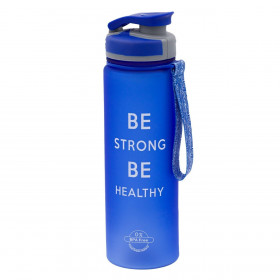 Παγούρι Πλαστικό Μπλε με Παγοκύστη και Στόμιο Be Strong 700 ml