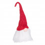Χριστουγεννιάτικη Διακοσμητική Φιγούρα Άγιος Βασίλης Gnome Κόκκινο Σκουφί με Παγιέτες 40 cm