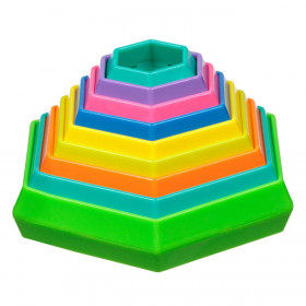 Μαγική Πυραμίδα 3D Fidget Πλαστική Πολύχρωμη 9x9x2cm