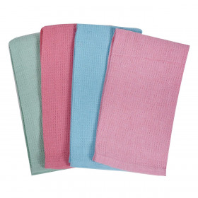 Ποτηρόπανα Κουζίνας Ροζ Βεραμάν Γαλάζιο 58x39cm - 4 τμχ. 