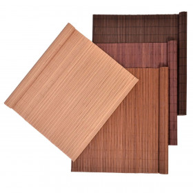 Σουπλά Μπαμπού Καφέ Αποχρώσεις 43x30 cm - 4 τμχ. Σουπλά Μπαμπού Καφέ Αποχρώσεις 43x30 cm - 4 τμχ.