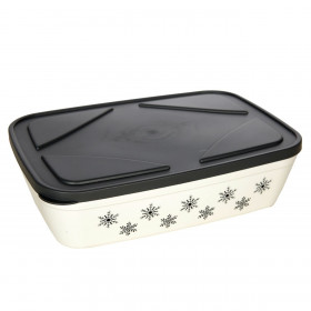 Φαγητοδοχείο Λευκό Γκρι 3 lt