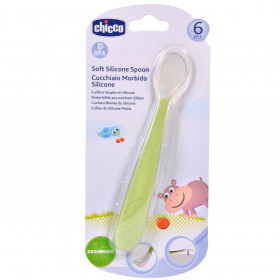 Κουτάλι Σιλικόνης CHICCO 16 εκ.