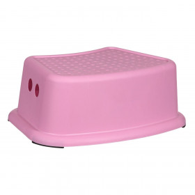 Βοηθητικό Σκαλοπάτι Μπάνιου Ροζ Παστέλ 36x24x12.5 cm