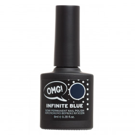 Ημιμόνιμο Βερνίκι Σκούρο Μπλε - 8 ml