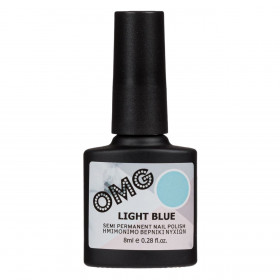 Ημιμόνιμο Βερνίκι Light Blue Σιέλ - 8 ml