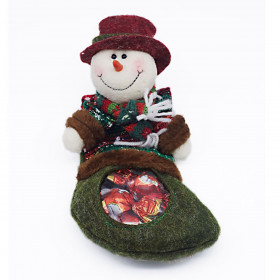 Χριστουγεννιάτικη Κάλτσα Χιονάνθρωπος &amp Σοκολατάκια 80g - Oscar