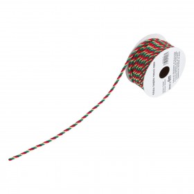 Χριστουγεννιάτικο Διακοσμητικό Κορδόνι Δέντρου Κόκκινο Πράσινο Χρυσό 4 m