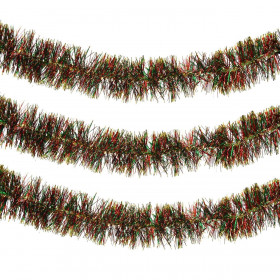 Χριστουγεννιάτικη Τρέσα Μεταλλιζέ Πολύχρωμη 3mx8cm